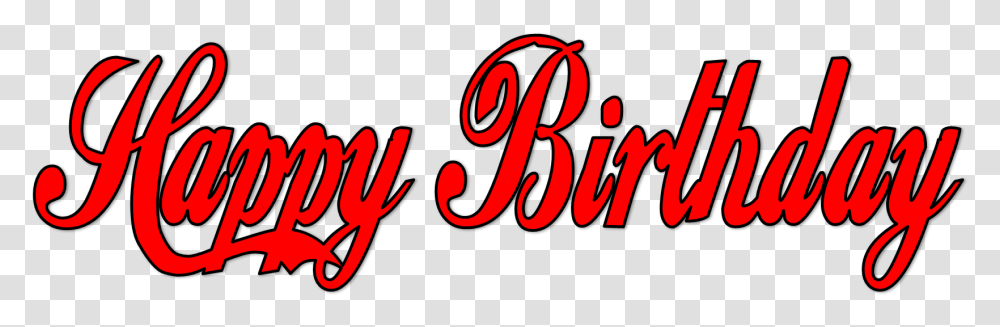Happy Birthday Red, Alphabet, Dynamite, Word Transparent Png