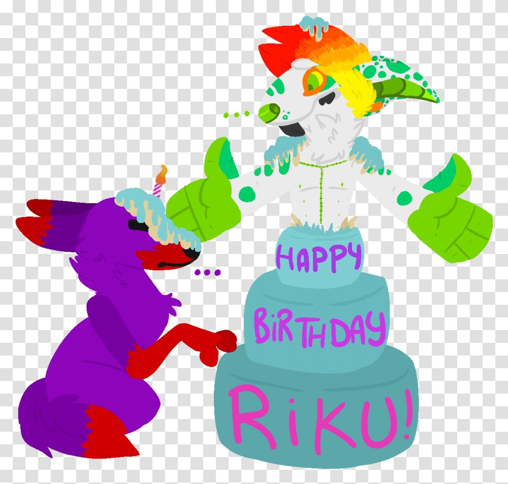 Happy Birthday Riku By Randiswaggerz Happy Birthday Riku, Cake, Dessert, Food, Icing Transparent Png