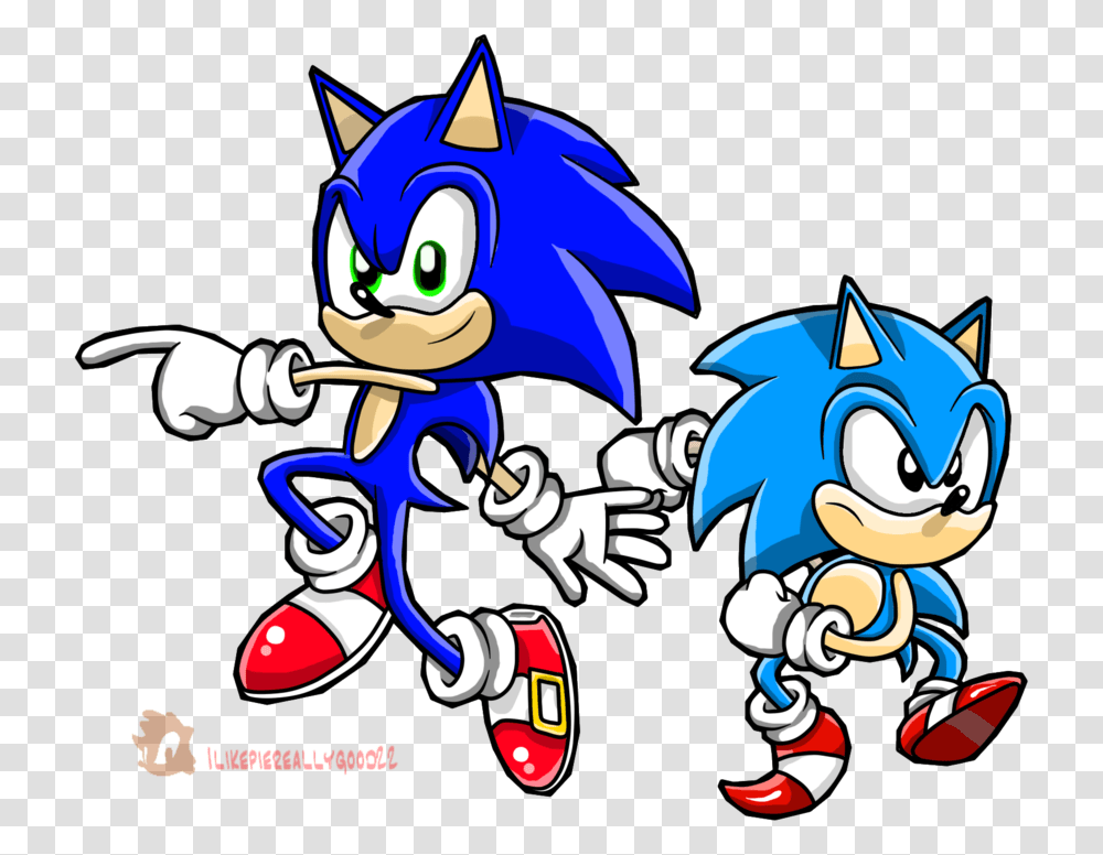 Happy Birthday Sonic By Ilikepiereallygood22 On Clipart Cartoon, Dragon Transparent Png