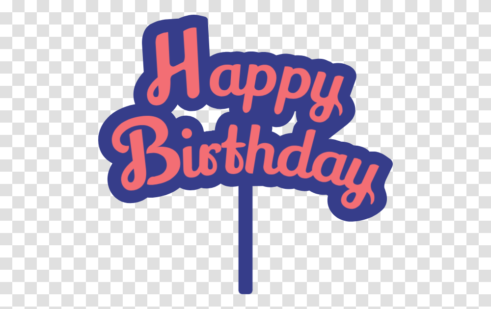 Happy Birthday Sticker Design, Food, Alphabet, Pillow Transparent Png