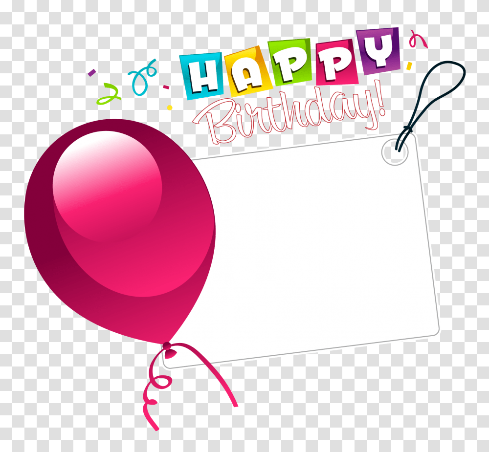 Happy Birthday Sticker With Happy Birthday Stickers, Balloon, Text, Paper Transparent Png