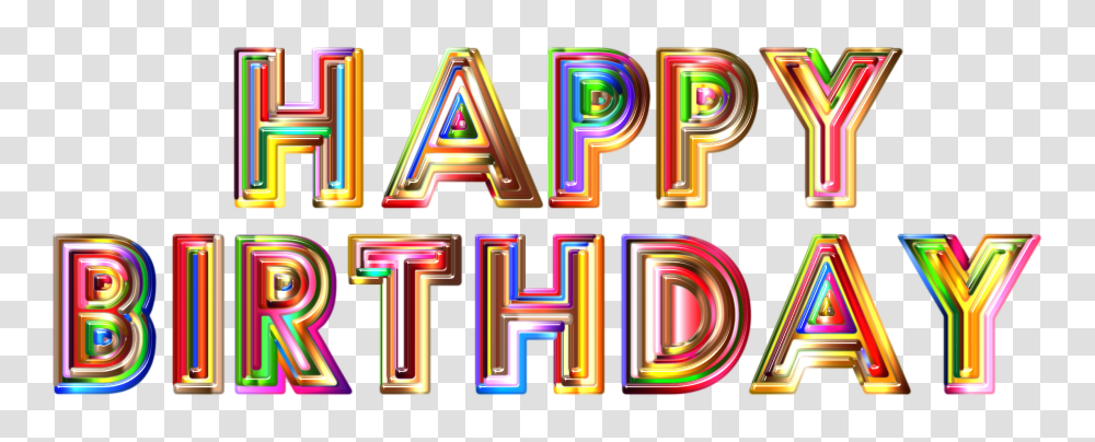 Happy Birthday, Alphabet, Lighting Transparent Png