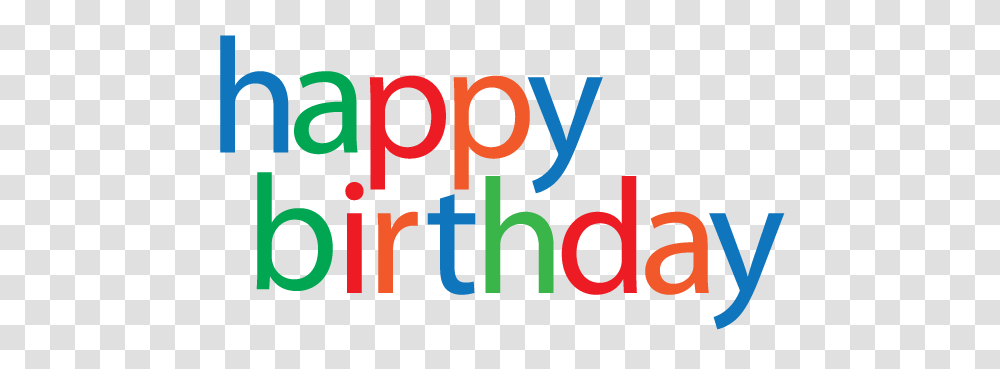 Happy Birthday, Alphabet, Word, Number Transparent Png