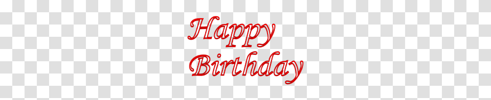 Happy Birthday, Alphabet, Word, Red Wolf Transparent Png