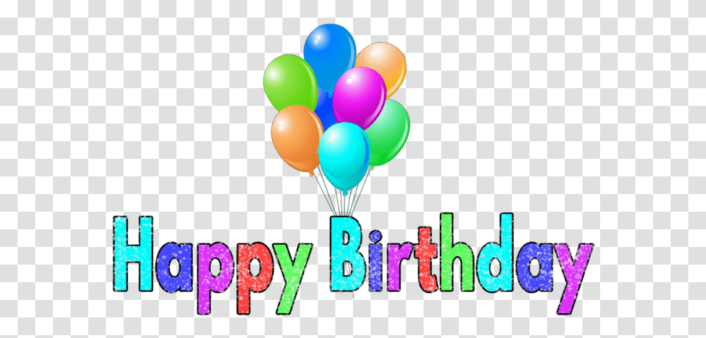 Happy Birthday Text Balloon Transparent Png
