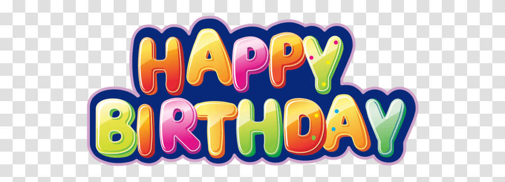 Happy Birthday Text Clip Art Image Clip Art, Label, Food, Alphabet, Number Transparent Png