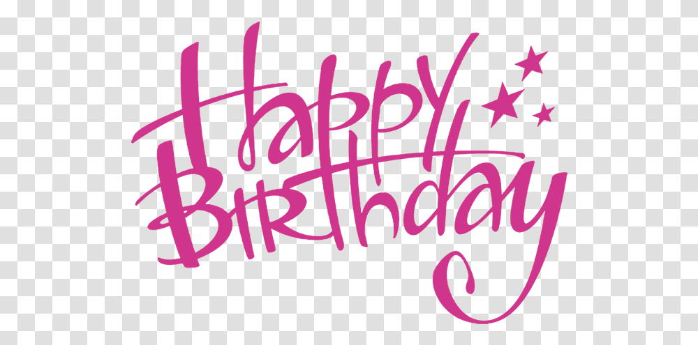 Happy Birthday Text, Handwriting, Word, Alphabet, Calligraphy Transparent Png