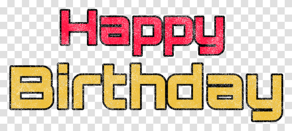 Happy Birthday Text Parallel, Alphabet, Home Decor, Word Transparent Png