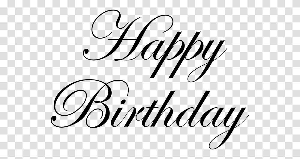 Happy Birthday Text Pic Happy Birthday Text, Word, Handwriting, Alphabet, Calligraphy Transparent Png