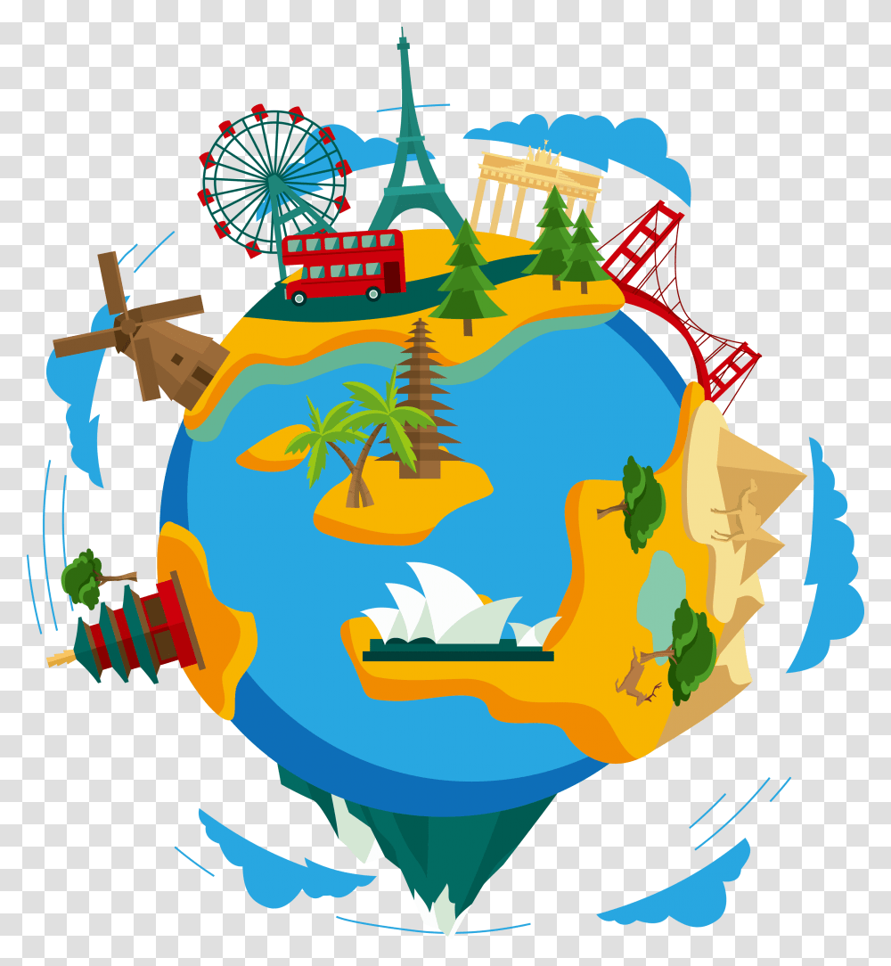 Happy Birthday To A World Traveler, Outer Space, Astronomy, Amusement Park, Theme Park Transparent Png