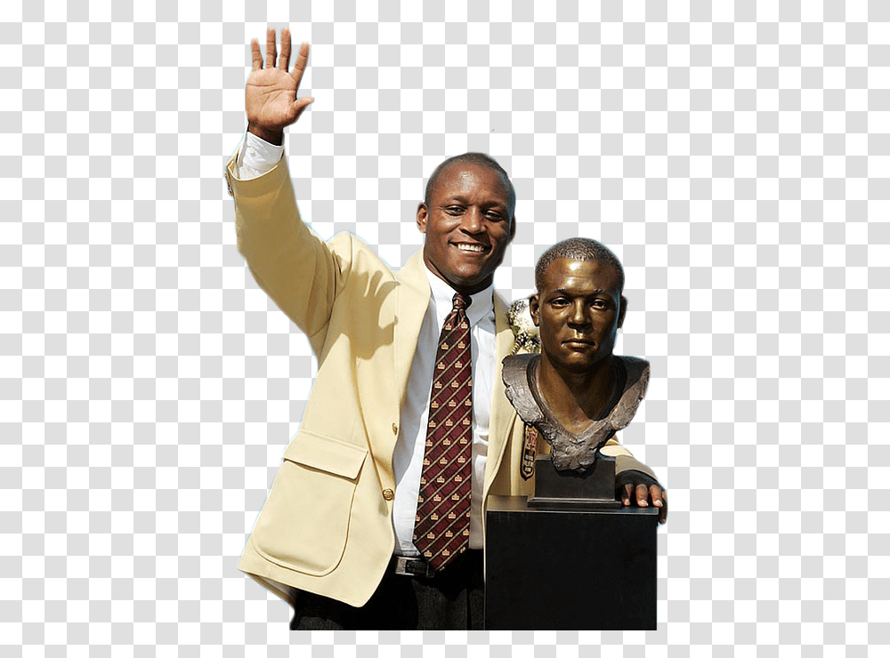 Happy Birthday To Apse Client Barry Sanders Barry Sanders Hof Head, Tie, Accessories, Person Transparent Png