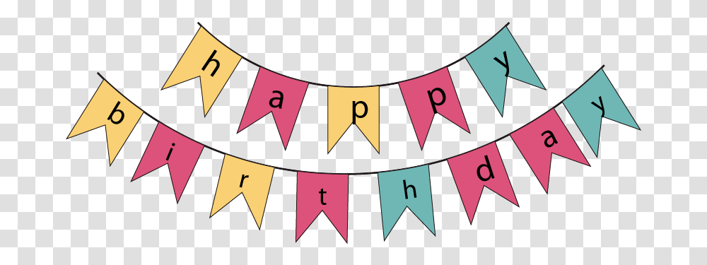 Happy Birthday To You Banner Hand Colored Happy Birthday, Circus, Leisure Activities, Crowd, Meal Transparent Png