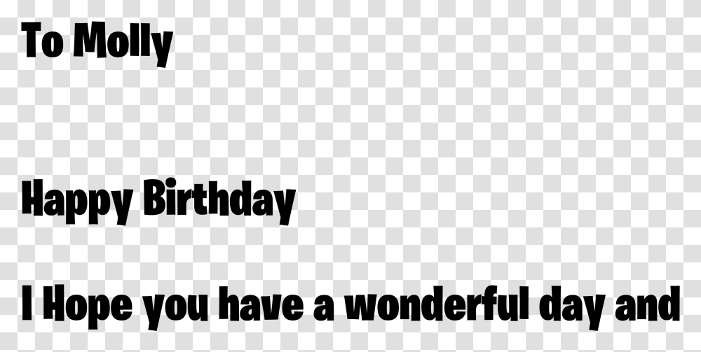 Happy Birthday To You Black And White, Gray, World Of Warcraft Transparent Png