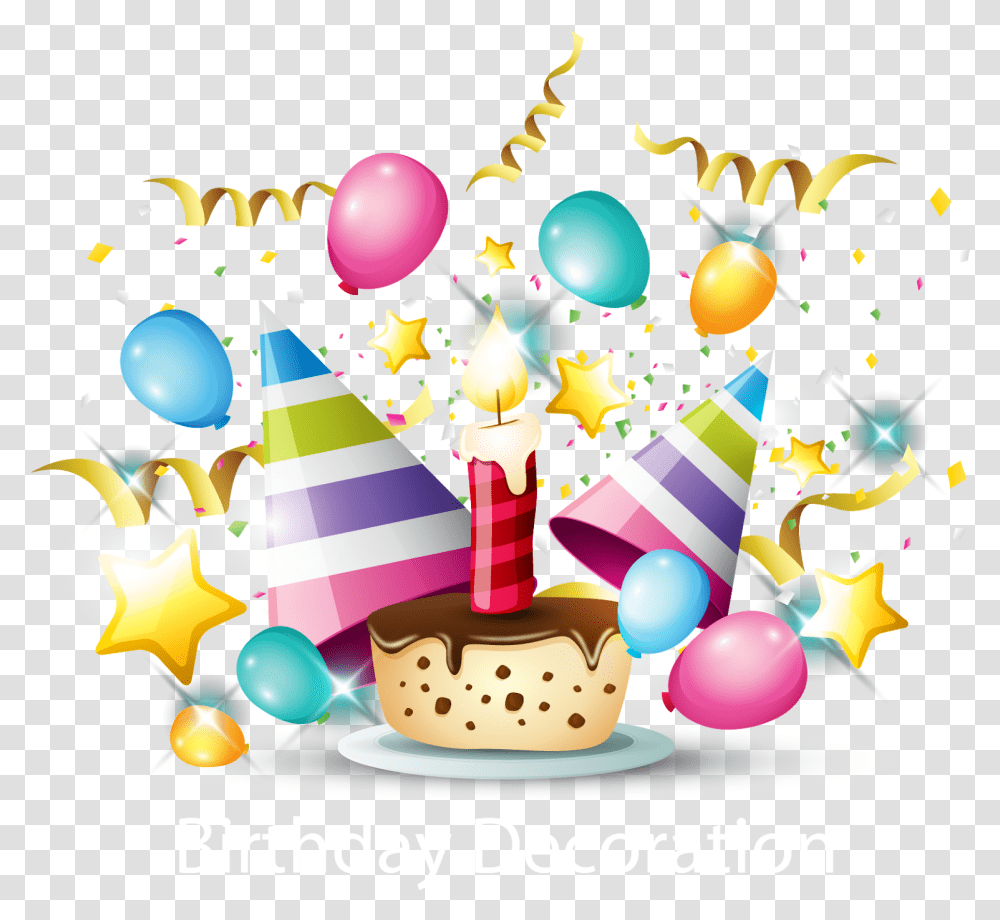 Happy Birthday To You, Apparel, Party Hat, Balloon Transparent Png