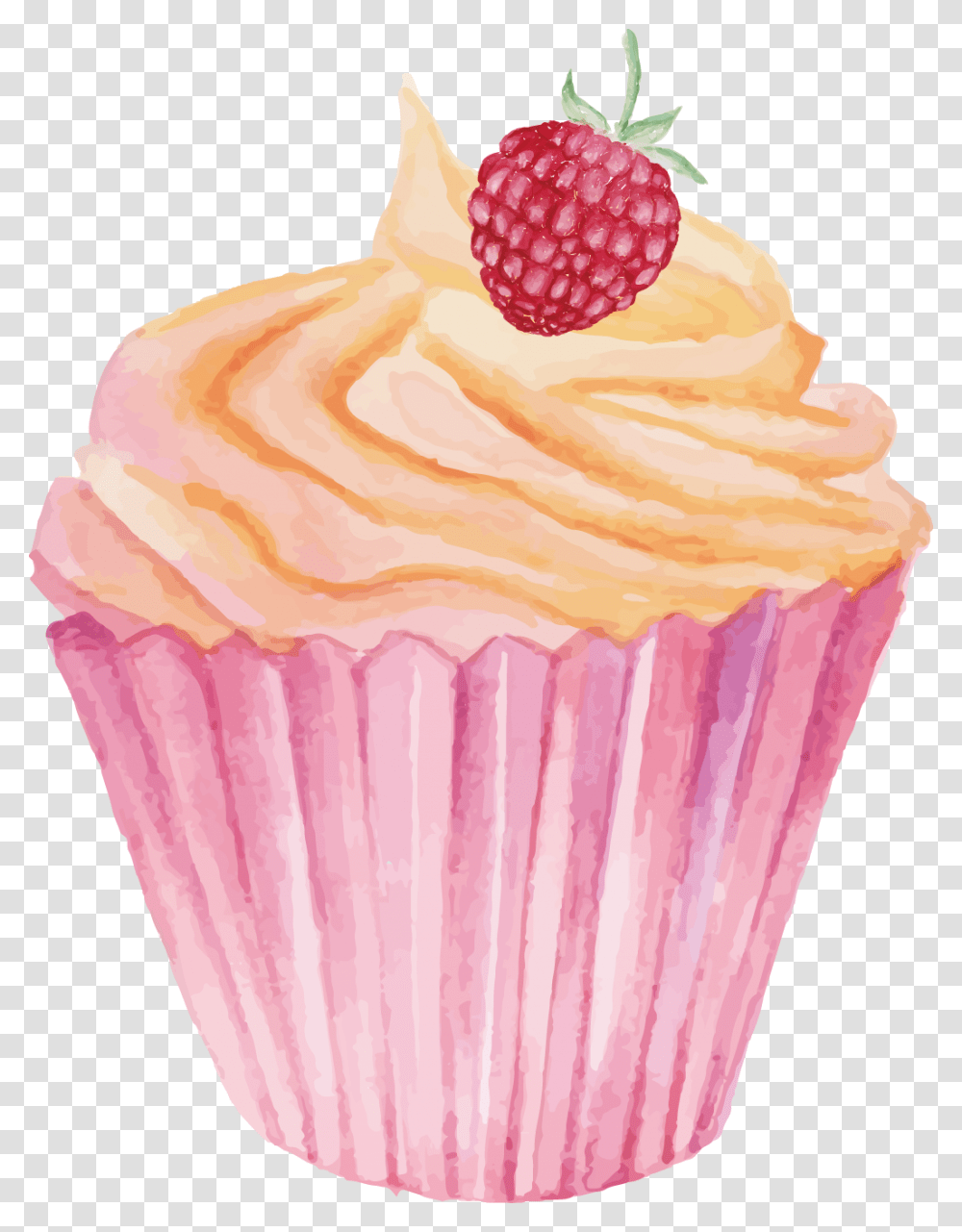 Happy Birthday To You Greeting Card Postcard Illustration Cupcakes, Cream, Dessert, Food, Creme Transparent Png