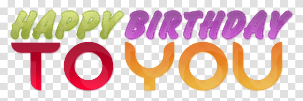 Happy Birthday To You Text, Horseshoe, Alphabet Transparent Png