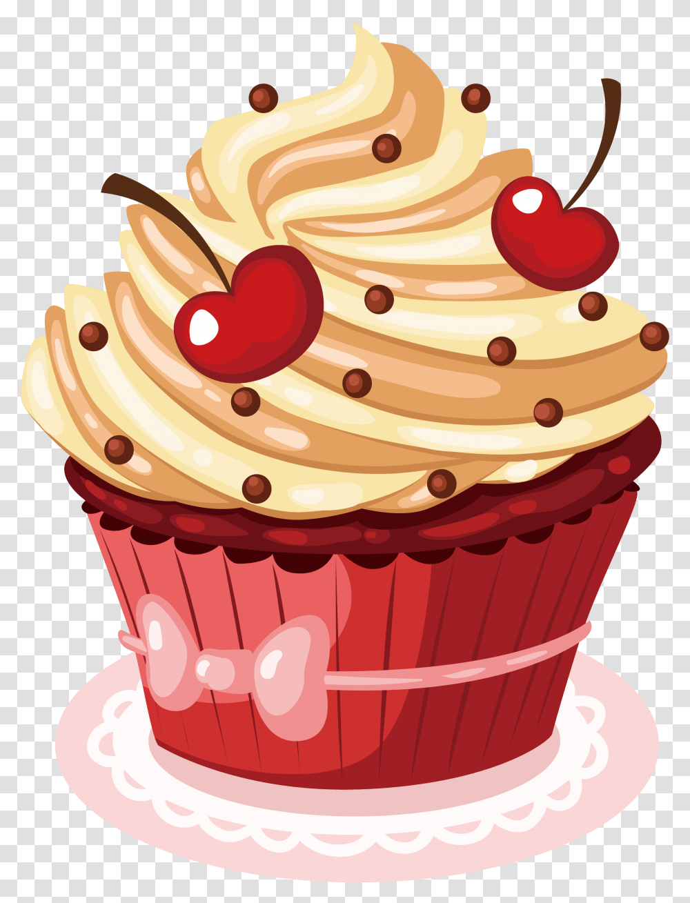 Happy Birthday To You Wish Greeting Card Desenho De Cupcake Colorido, Cream, Dessert, Food, Creme Transparent Png
