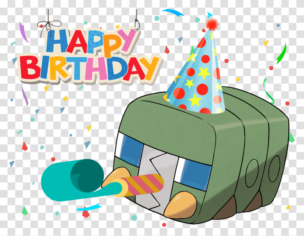 Happy Birthday Vector, Apparel, Party Hat Transparent Png