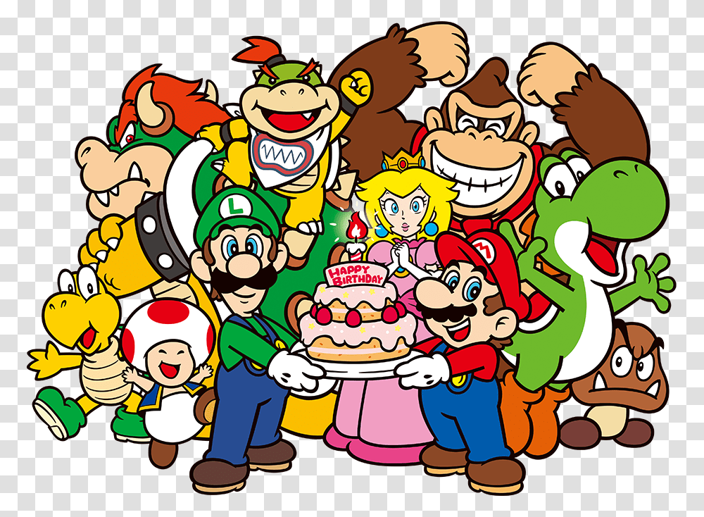 Happy Birthday Video Game, Performer, Super Mario, Leisure Activities, Crowd Transparent Png