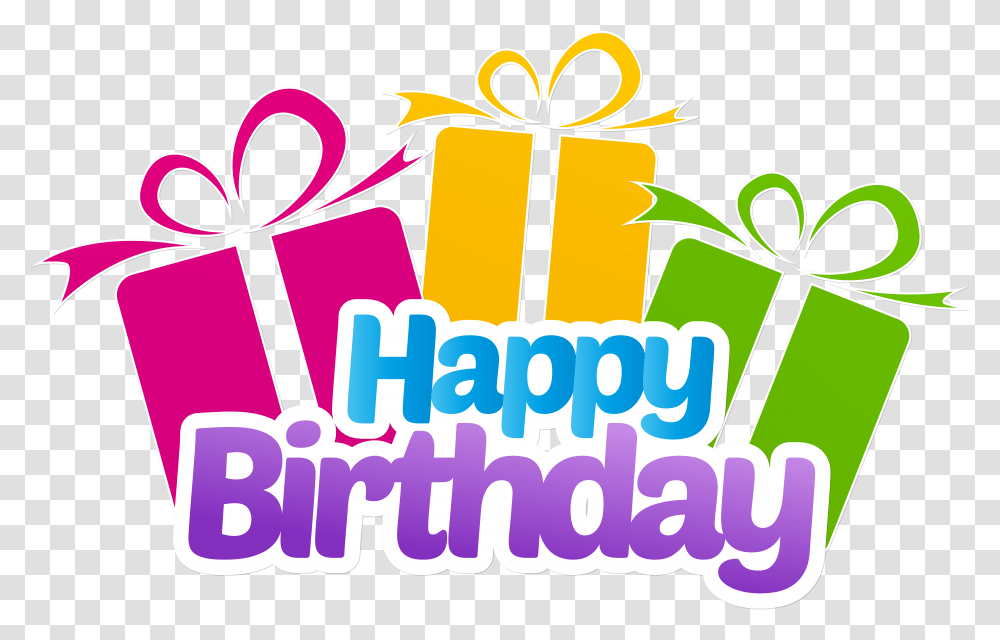 Happy Birthday With Gifts Clip Art Image Gallery Happy Birthday Clip Art, Graphics, Dynamite, Bomb, Weapon Transparent Png