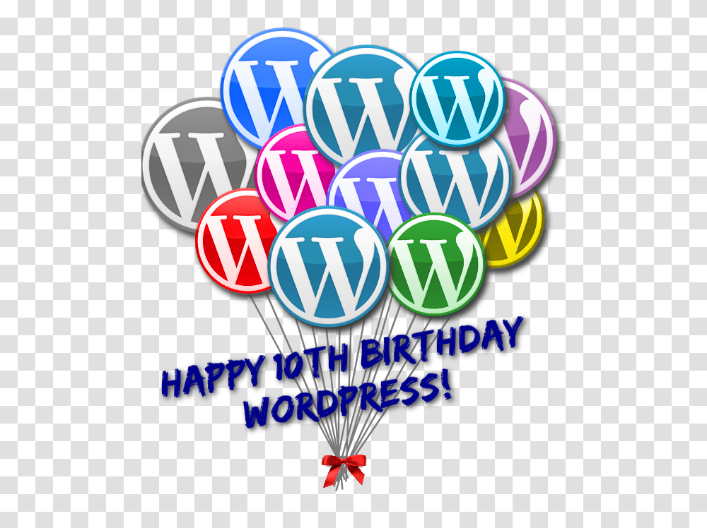 Happy Birthday Wordpress Lorelle On Wordpress, Logo Transparent Png