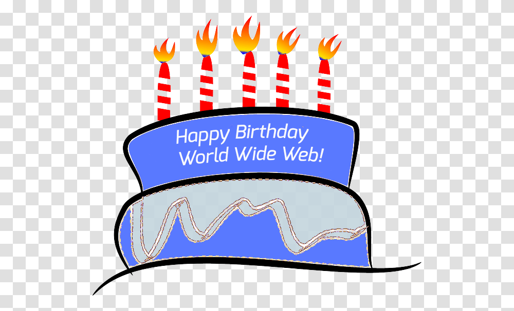 Happy Birthday World Wide Web, Fork, Cutlery Transparent Png