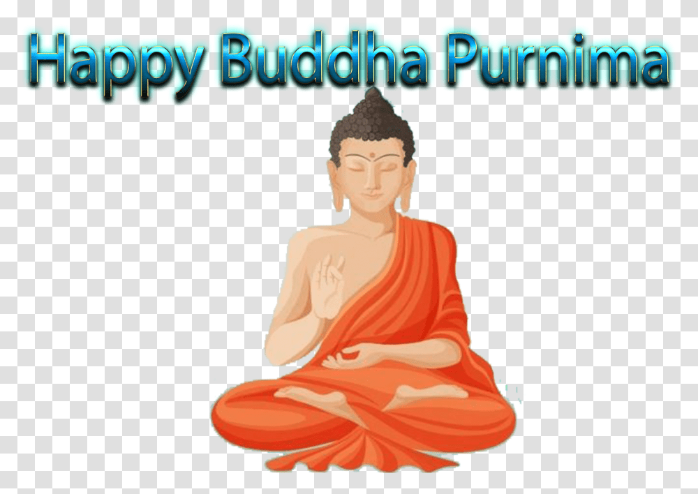 Happy Buddha Purnima Free Images Gautama Buddha, Person, Human, Worship Transparent Png