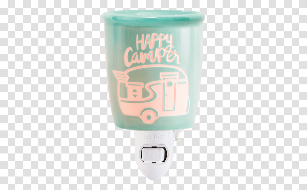 Happy Camper Scentsy Mini Warmer Plug In Scentsy Warmer, Bottle, Soda, Beverage, Drink Transparent Png