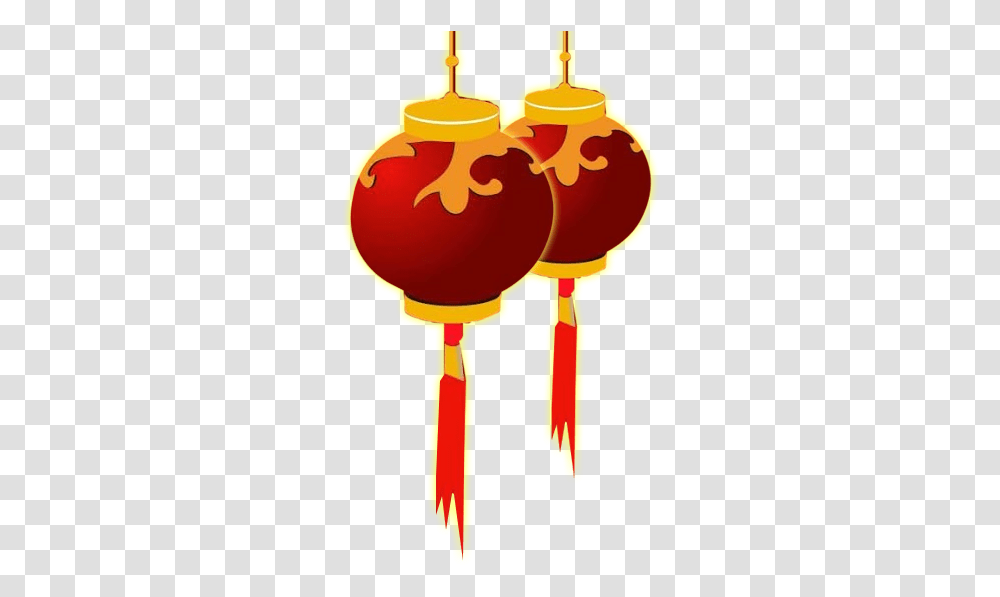 Happy Chinese New Year Lantern In, Lamp, Rattle, Food, Key Transparent Png