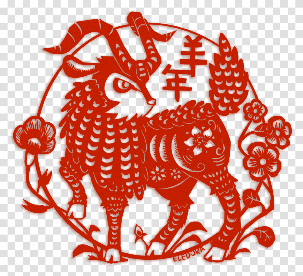 Happy Chinese New Year Of Goatsheepramgogoat Chinese New Year, Dragon Transparent Png