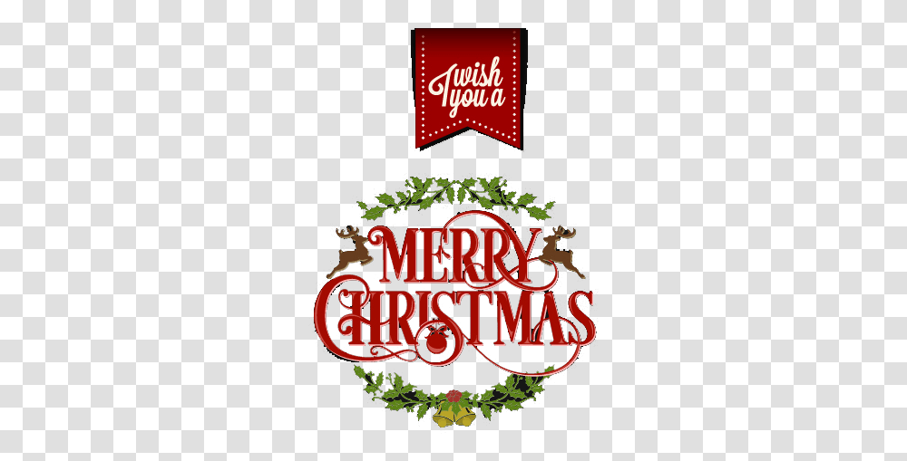 Happy Christmas From All Of Us For Holiday, Text, Alphabet, Vegetation, Plant Transparent Png