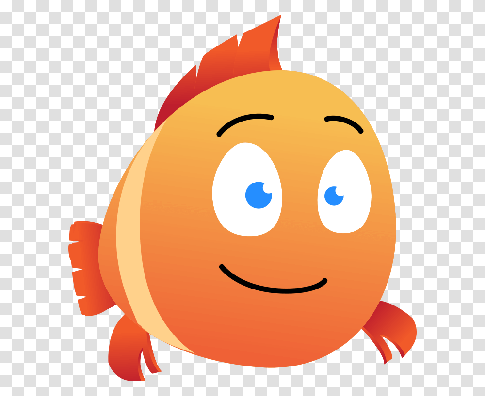 Happy Chubby Fish Character Animator Puppet Character Animator Puppets Fish Download, Outdoors, Goldfish, Animal, Nature Transparent Png