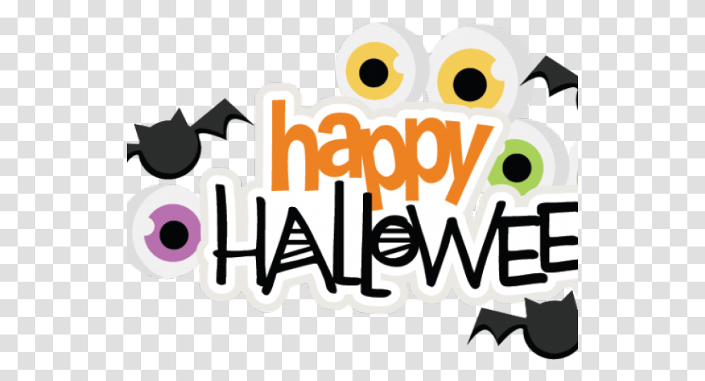 Happy Clipart Halloween Clip Art, Text, Label, Alphabet, Food Transparent Png