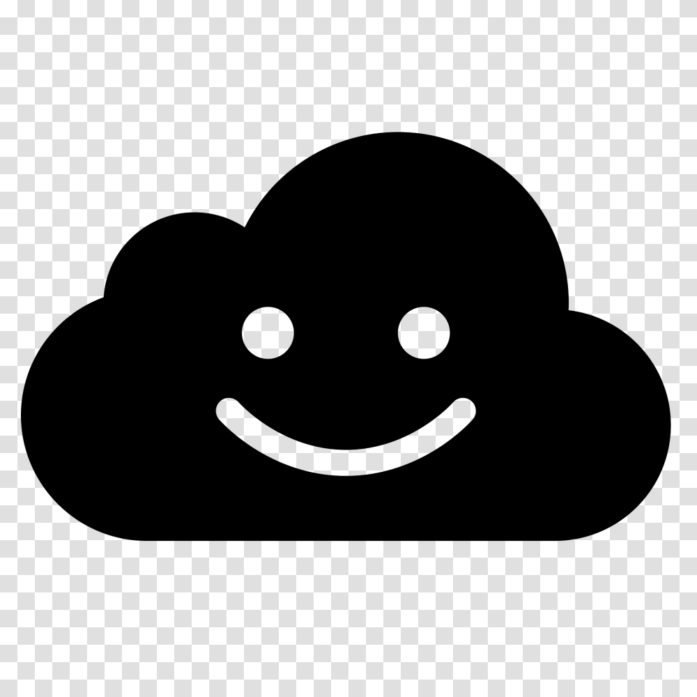 Happy Cloud Filled Icon, Gray, World Of Warcraft Transparent Png