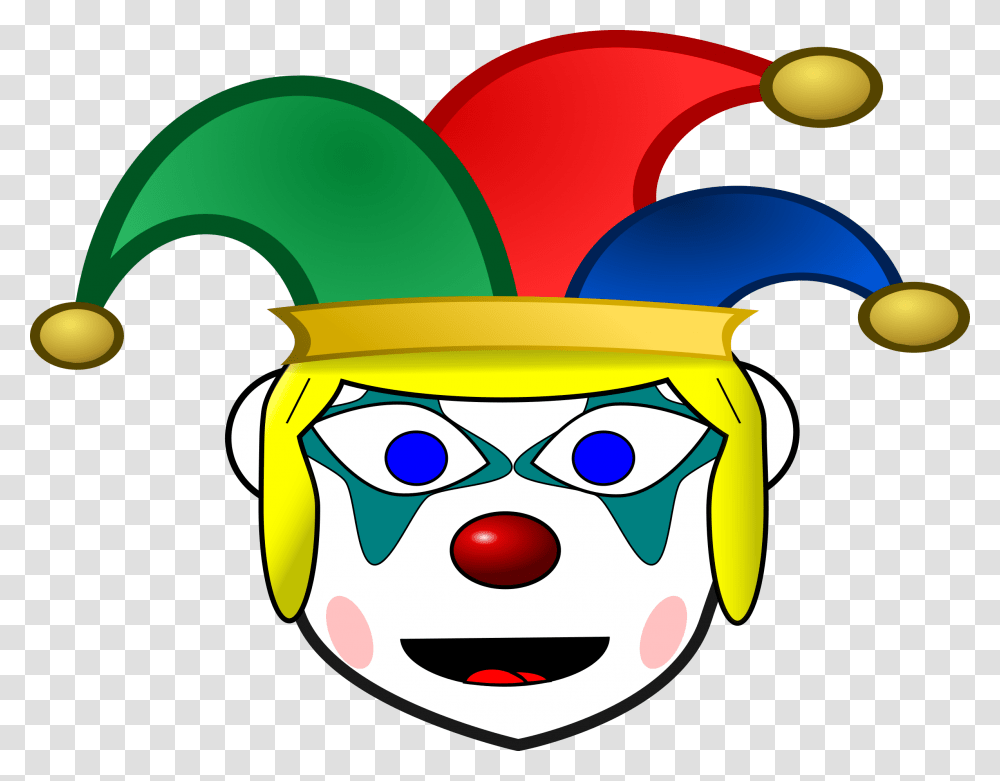 Happy Clown Girl Icons, Performer Transparent Png