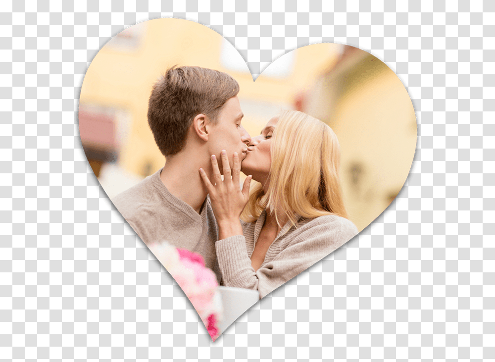 Happy Couple Heart Couple In Heart, Dating, Person, Human, Make Out Transparent Png