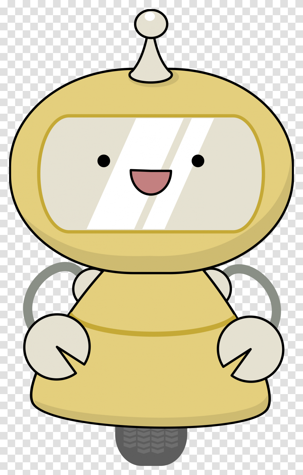Happy Customer Friendly Robot, Mirror Transparent Png