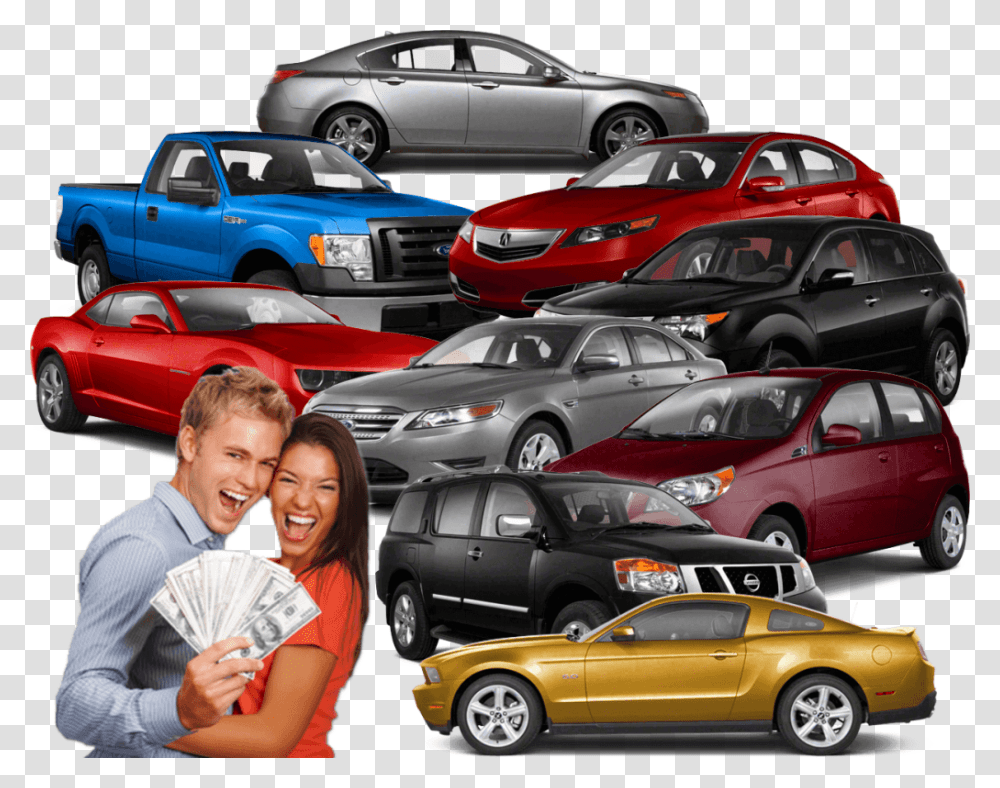 Happy Customers And Used Cars, Person, Vehicle, Transportation, Wheel Transparent Png