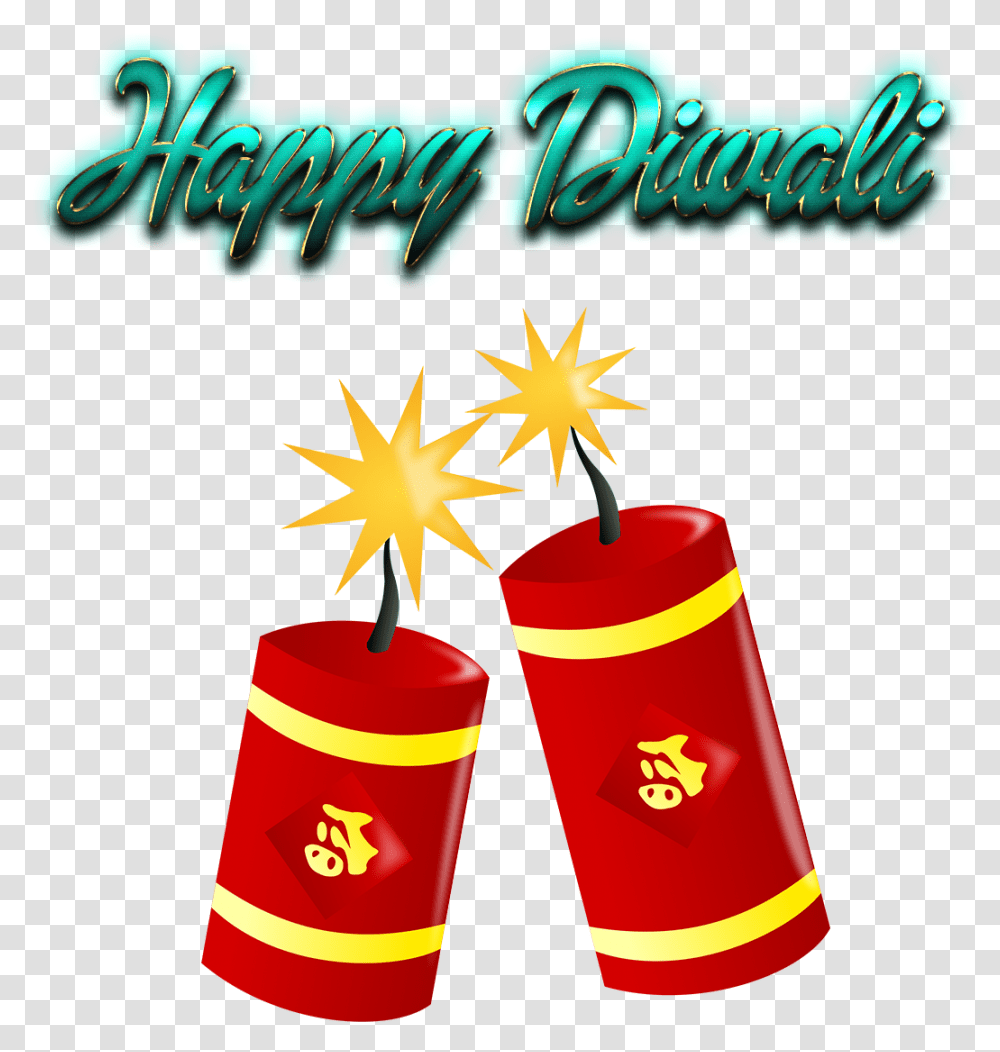 Happy Deepavali Free Background Cylinder, Weapon, Weaponry, Dynamite, Bomb Transparent Png