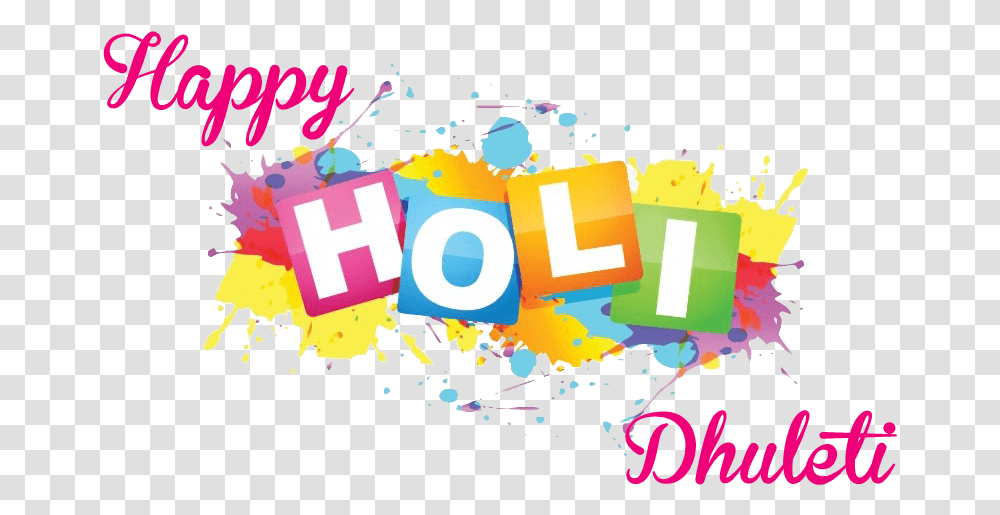 Happy Dhuleti Free Download Color, Paper Transparent Png