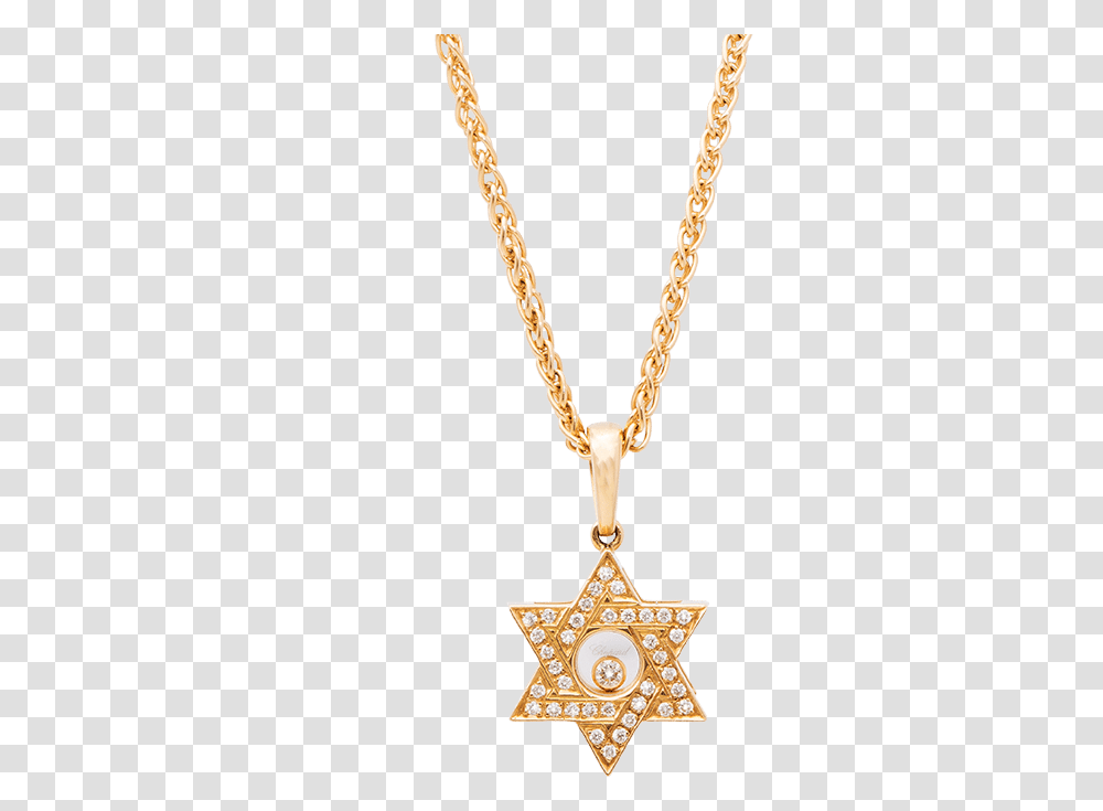 Happy Diamonds Star Of David Star Of David Necklace, Pendant, Jewelry, Accessories, Accessory Transparent Png
