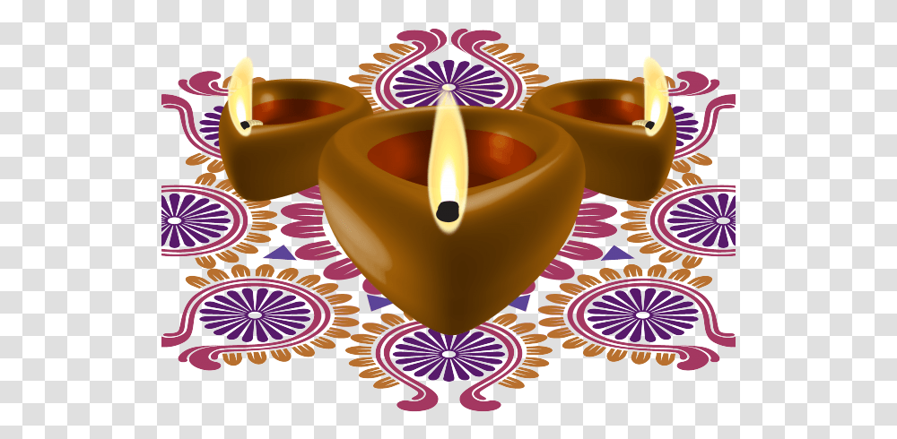 Happy Diwali, Candle, Fire, Flame, Birthday Cake Transparent Png