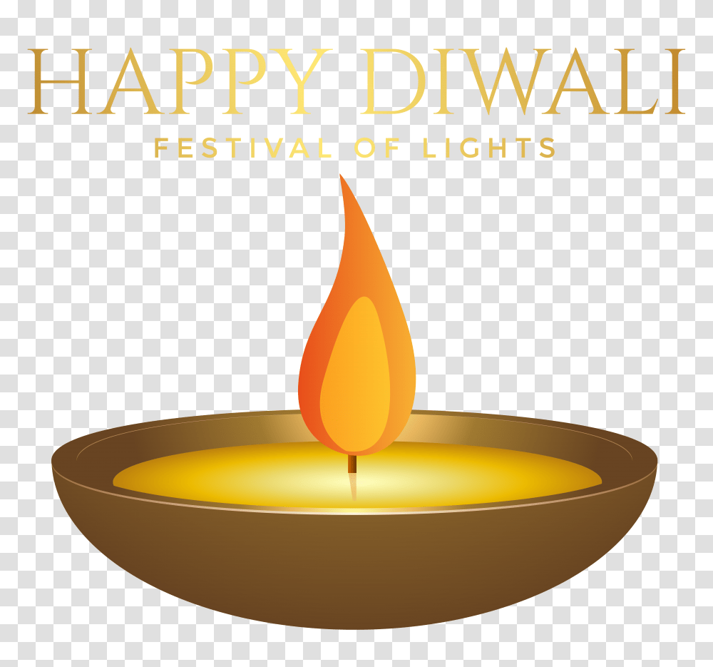 Happy Diwali Clip Art, Candle, Lamp, Fire Transparent Png