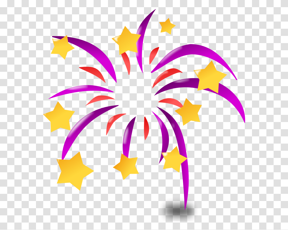Happy Diwali Fireworks Clipart New Year Icon Vector, Outdoors, Star Symbol, Nature Transparent Png