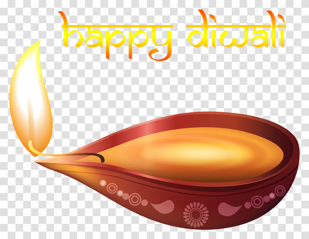 Happy Diwali Lamp, Plant, Label Transparent Png