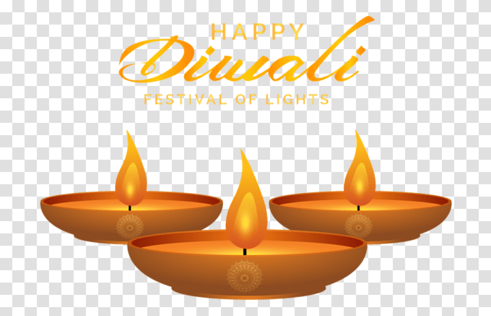 Happy Diwali Text, Fire, Flame, Candle Transparent Png