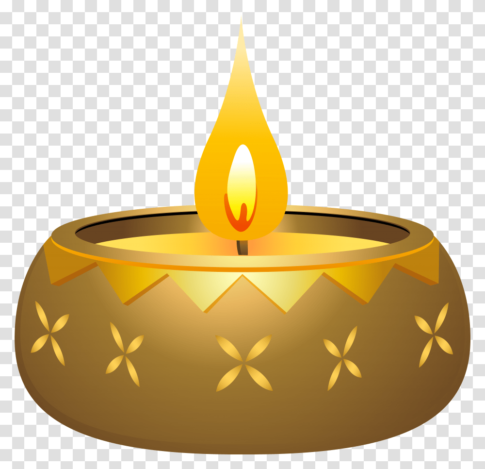 Happy Diwali Text, Lamp, Candle, Fire, Flame Transparent Png