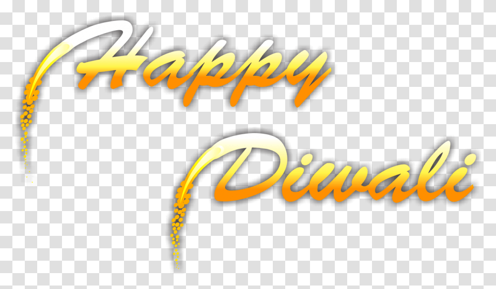 Happy Diwali Vector Orange, Label, Logo Transparent Png