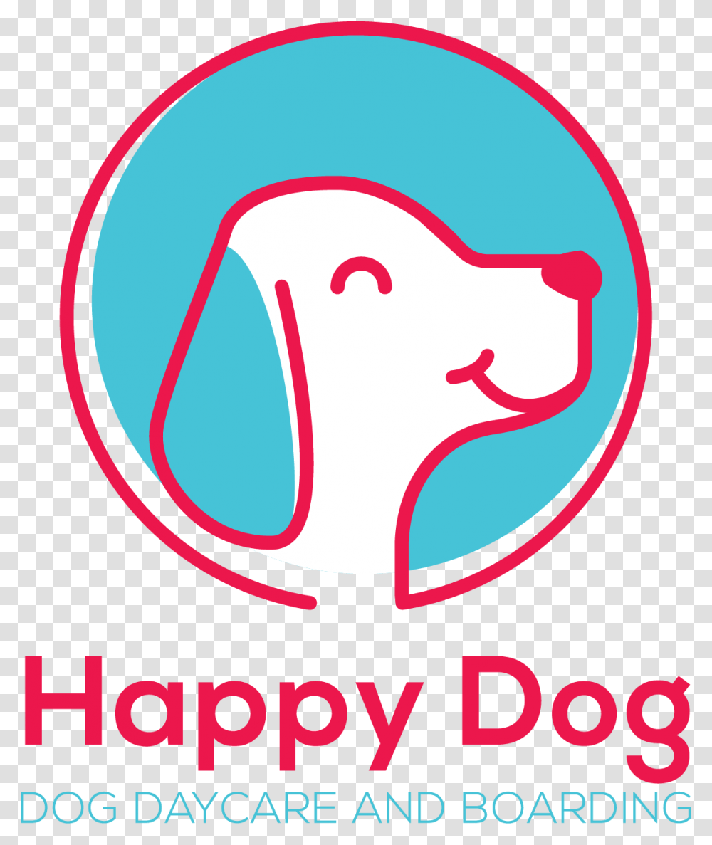 Happy Dog Day Care And Boarding, Label, Logo Transparent Png