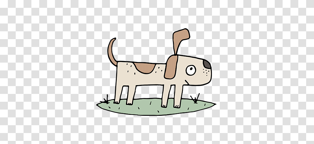 Happy Dog, Label, Mammal, Animal Transparent Png